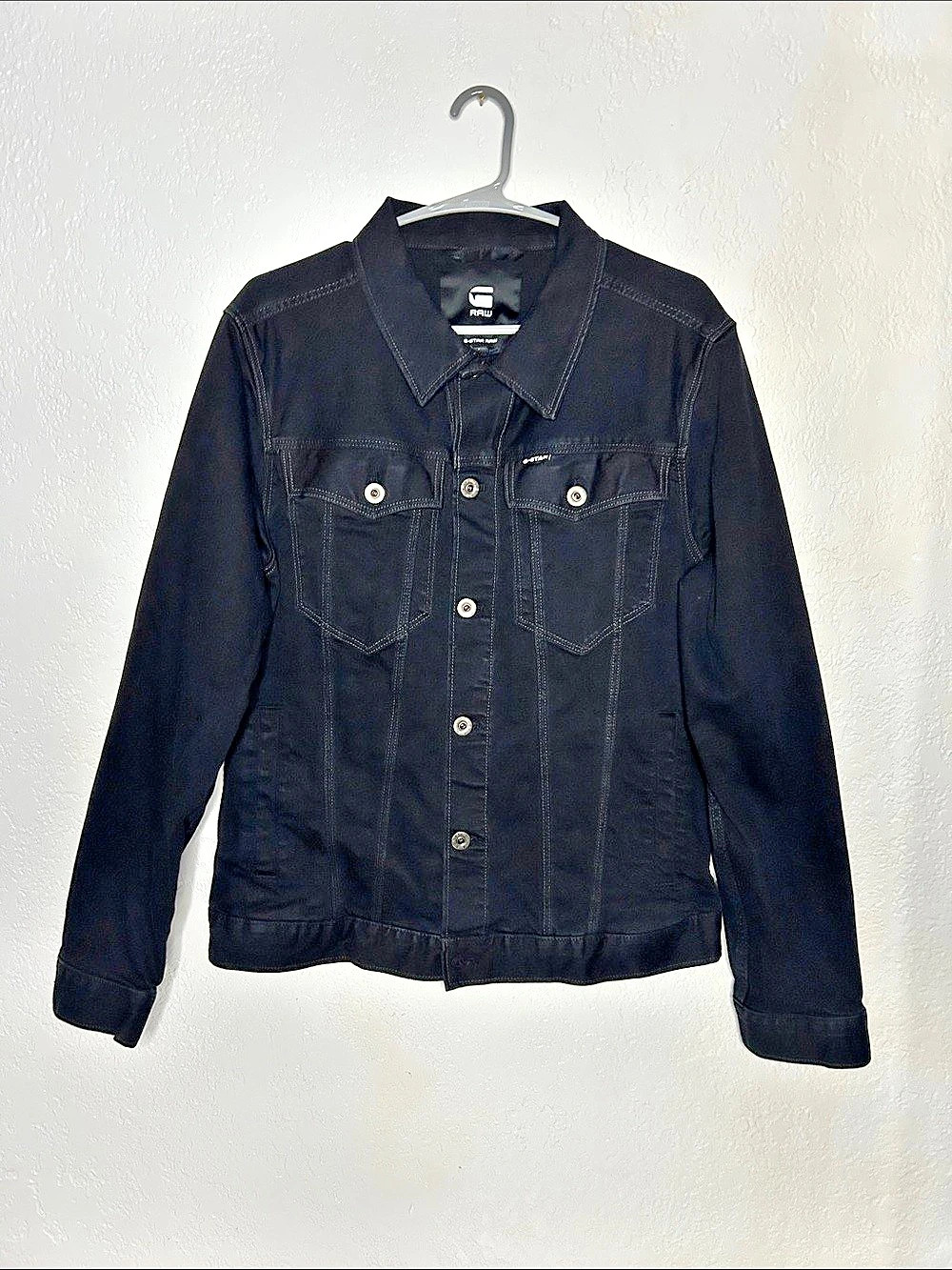 G-Star RAW jacket Black Lightweight Size Large